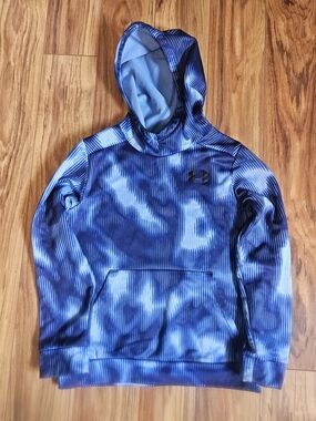 Under Armour Blue Camouflage Youth Hoodie